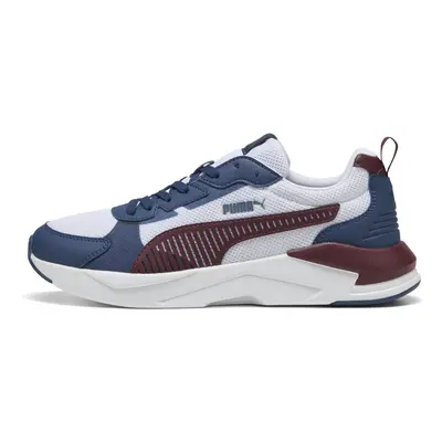 PUMA X-Ray 3 Sneakers Unisex, Shoes, White/Ruby Shimmer/Persian Blue, 38.5